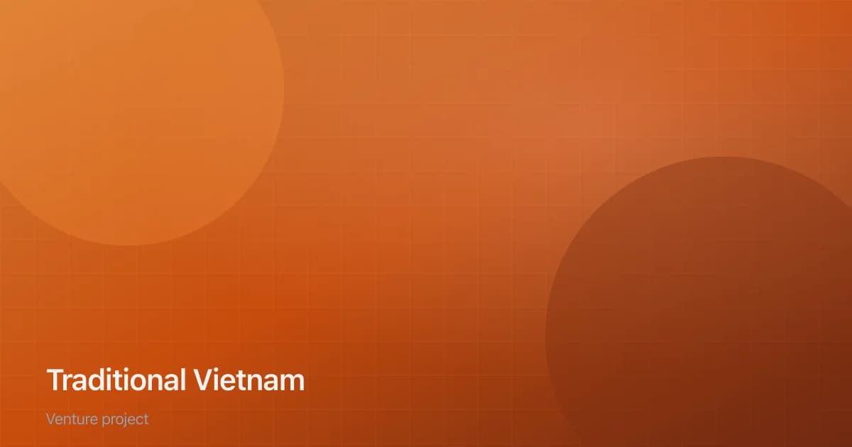 Traditional Vietnam venture